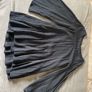 Free People Kyleigh Mini dress. Black